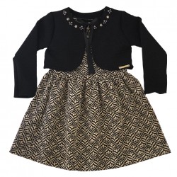 Vestido KIKI + Bolero com Aplicações