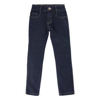 Calça Jeans Menina com Lycra Básica