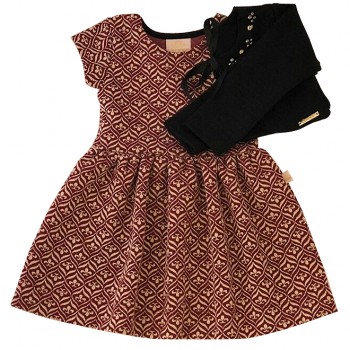 Vestido KIKI + Bolero com Aplicações