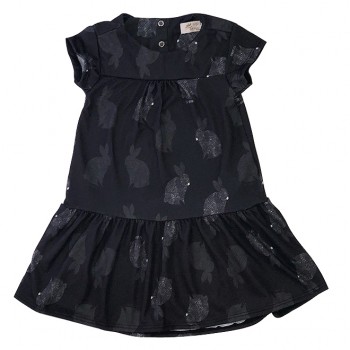Vestido Up Baby m/c Meia Malha Coelho