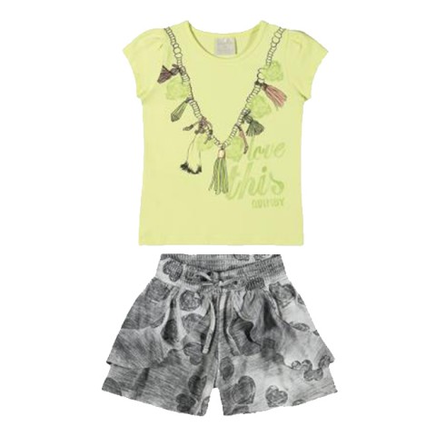 Conjunto Blusa e Short Quimby