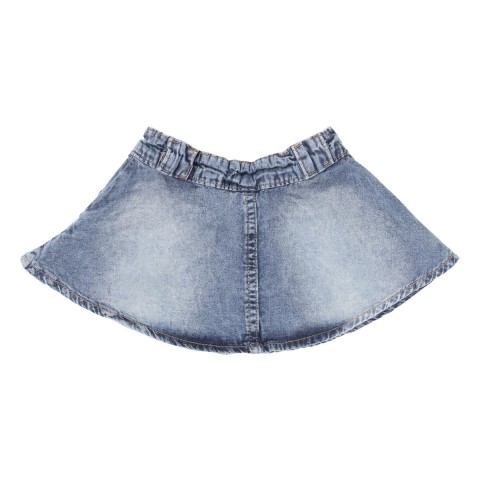Saia Jeans Godê Tachas